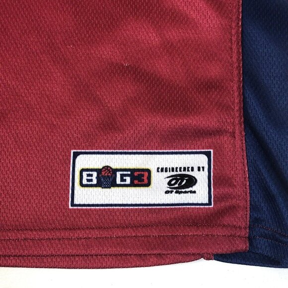 Nate Robinson Tri State Big #3 Basketball Jersey OT Sports Size Medium - Picture 4 of 10